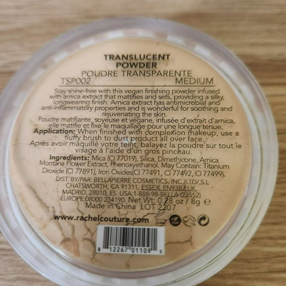 Rachel Couture translucent powder Medium Mac Studio Fix - Picture 5 of 8